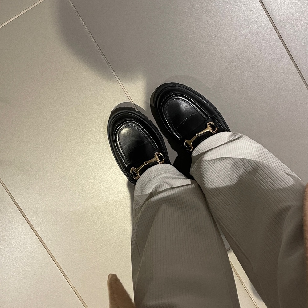 H&m chunky loafers